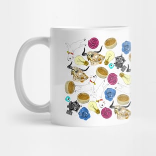 Scattered pattern Mug